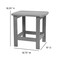 Flash Furniture Gray Poly Resin Side Table & 2 Rocking Chairs JJ-C14703-2-T14001-GY-GG - alternate 2